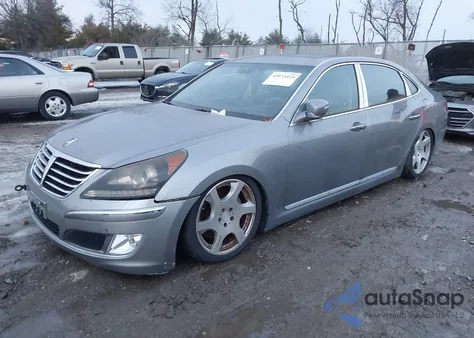 2012 Hyundai Equus Signature from USA, damaged, VIN KMHGH4JH6CU056181